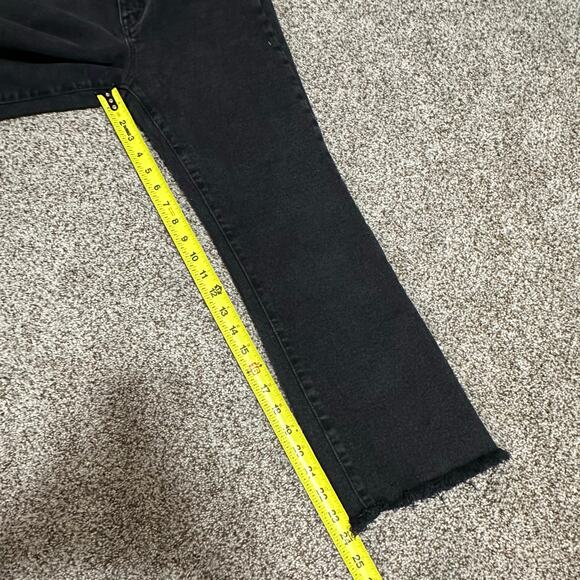 MADEWELL Women's Petite Cali Demi-Boot Jeans Raw-Hem Edition Size 27P - Picture 10 of 12